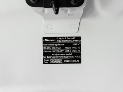 2019 Porsche Macan Macan