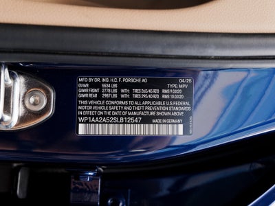 2025 Porsche Macan Macan