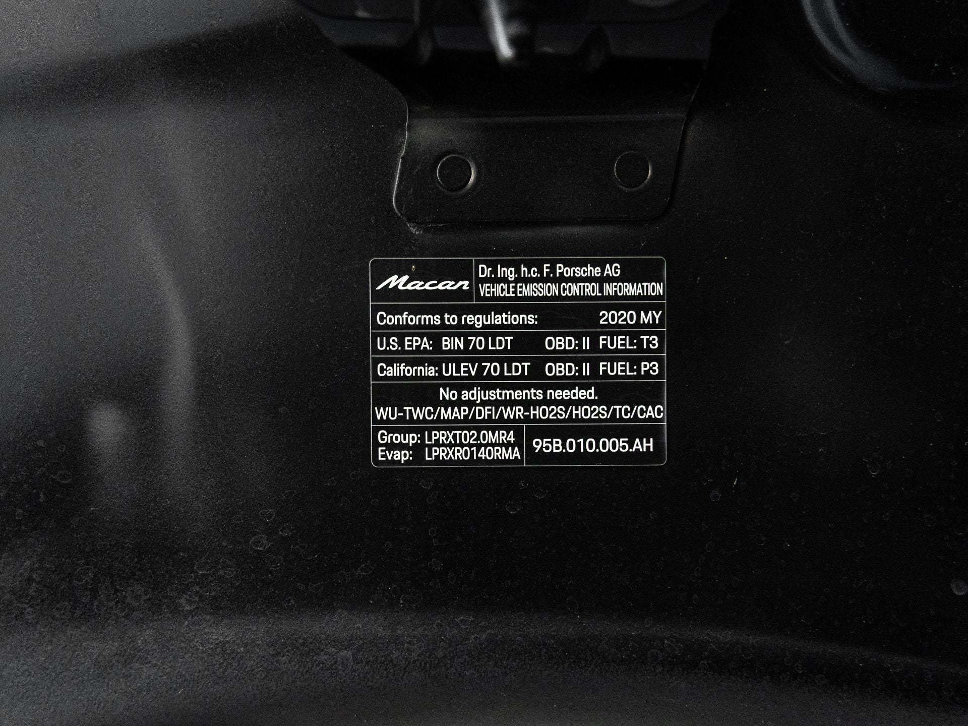 2020 Porsche Macan Macan