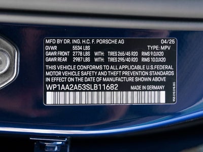 2025 Porsche Macan Macan