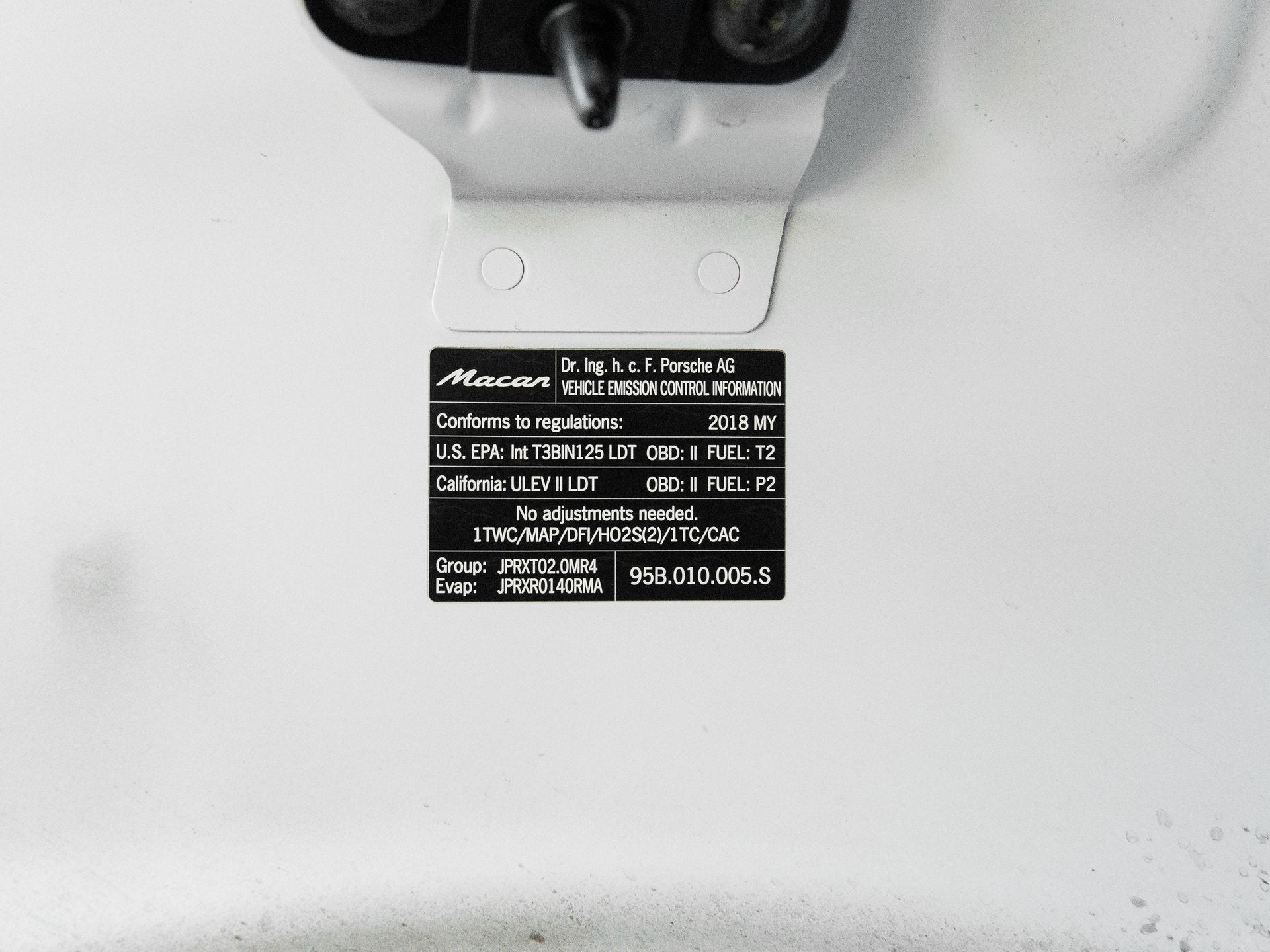 2018 Porsche Macan Sport Edition