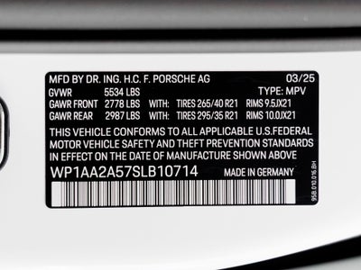 2025 Porsche Macan Macan