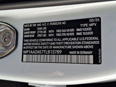 2026 Porsche Macan Base