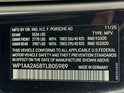 2026 Porsche Macan Macan