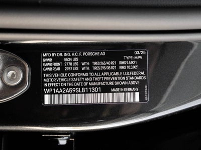 2025 Porsche Macan Macan