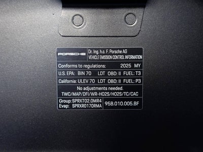 2025 Porsche Macan Macan