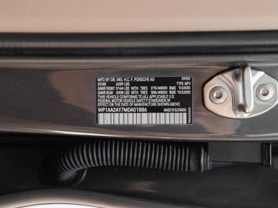 2021 Porsche Cayenne Cayenne (MY21)