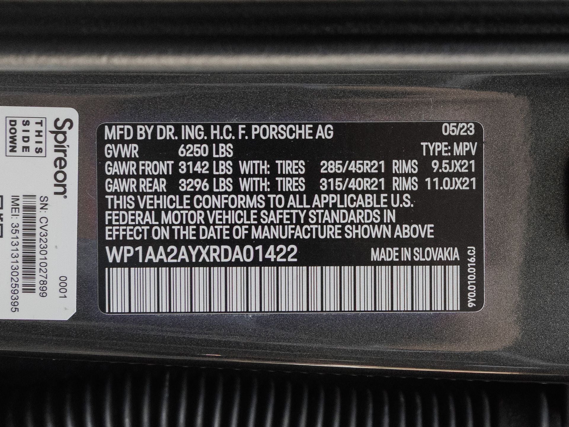 2024 Porsche Cayenne Cayenne (MY24)