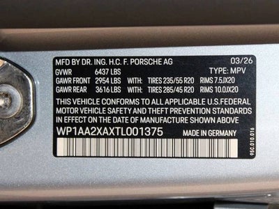 2026 Porsche Macan Macan 4 Electric