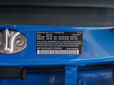 2026 Porsche Macan Macan Turbo Electric