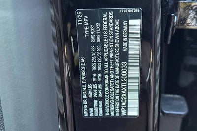 2026 Porsche Macan Macan Turbo Electric