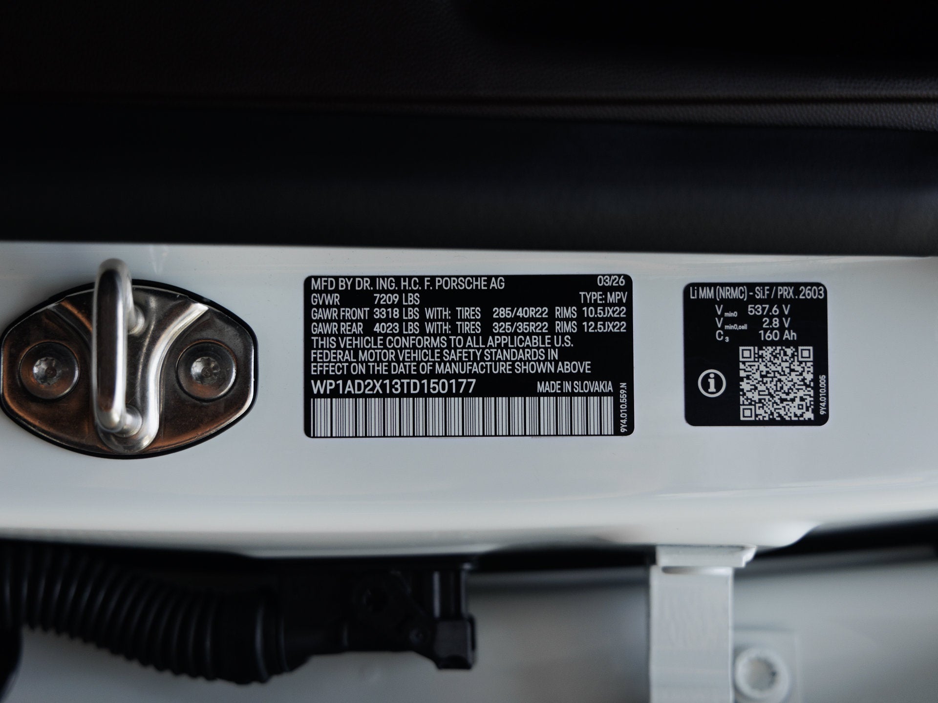 2026 Porsche Cayenne Cayenne Turbo Electric