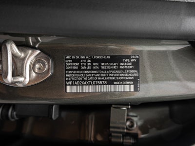 2026 Porsche Macan Electric