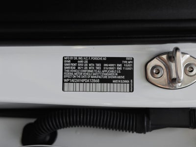 2023 Porsche Cayenne Cayenne E-Hybrid Platinum Edition (MY23)