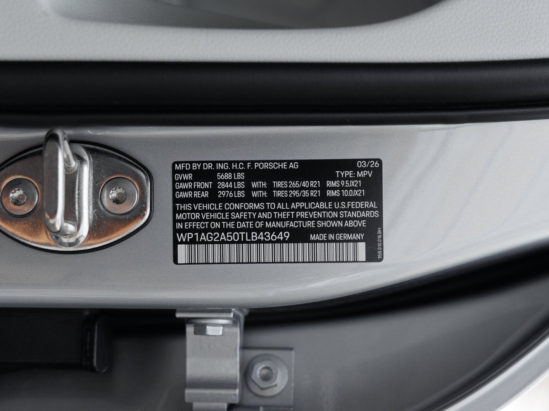 2026 Porsche Macan Macan S