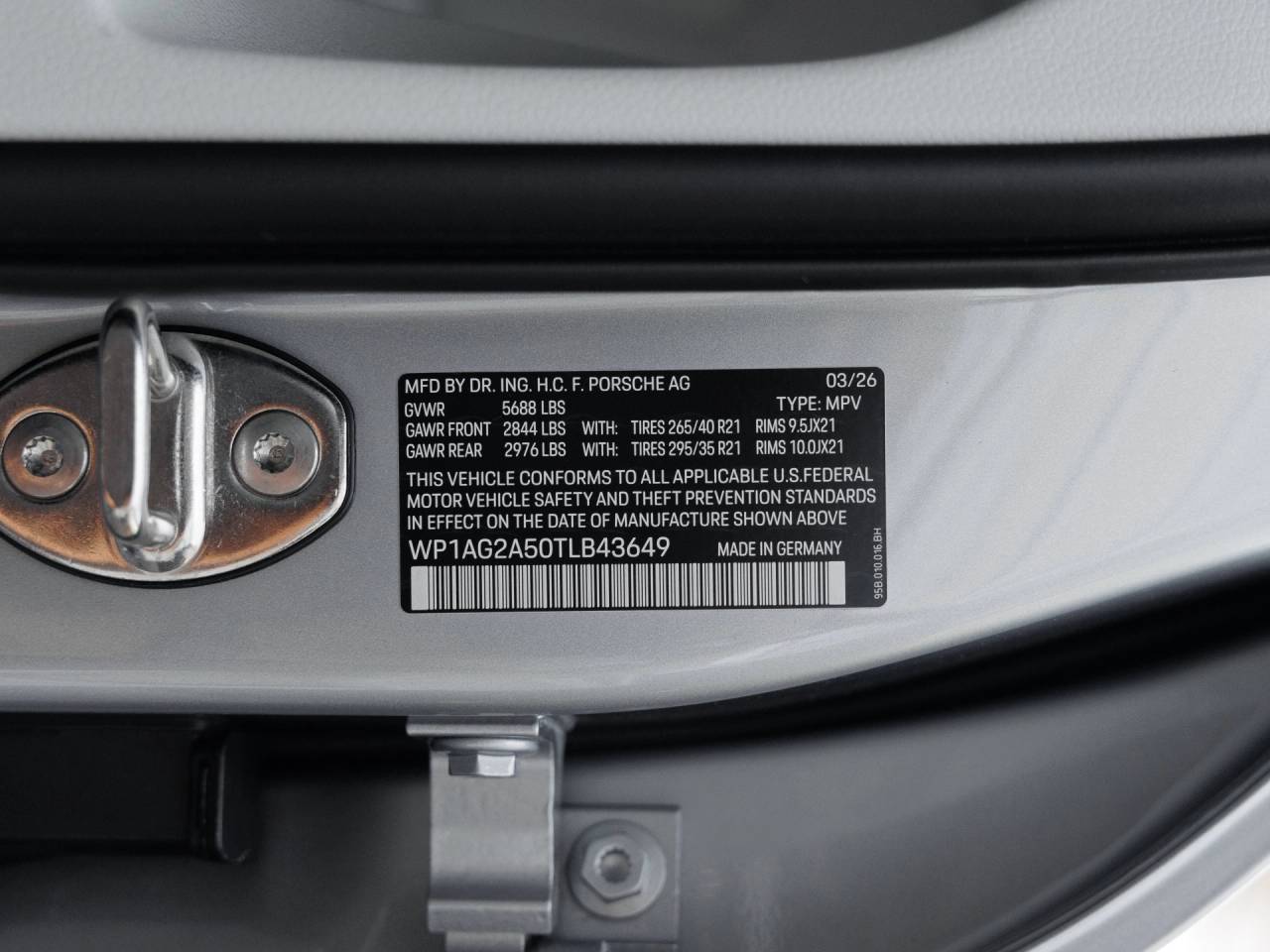 2026 Porsche Macan Macan S
