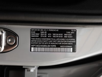 2025 Porsche Macan Macan S