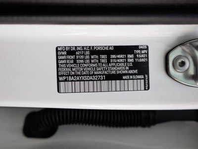 2025 Porsche Cayenne Coupe