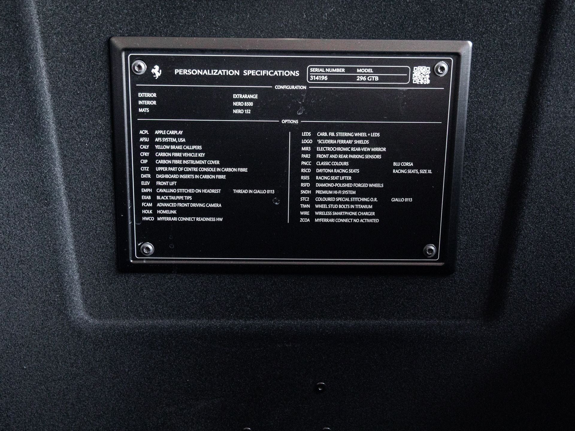 2025 Ferrari 296 GTB Base