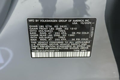 2026 Volkswagen Atlas Cross Sport 2.0T SEL