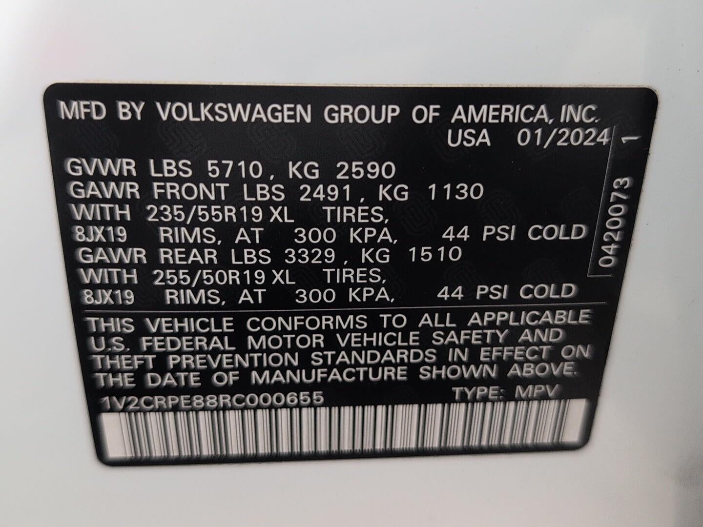 2024 Volkswagen Id.4 Pro