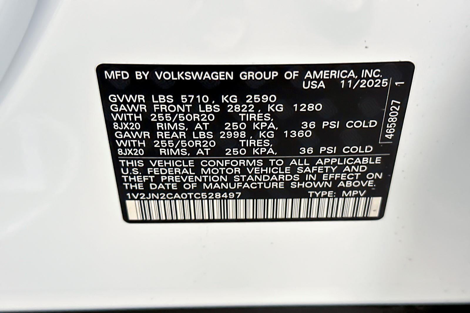 2026 Volkswagen Atlas 2.0T SE w/Technology