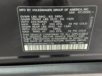 2027 Volkswagen Atlas SE w/Technology
