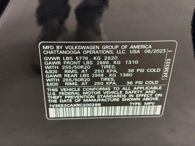 2024 Volkswagen Atlas Cross Sport 2.0T SE w/Technology