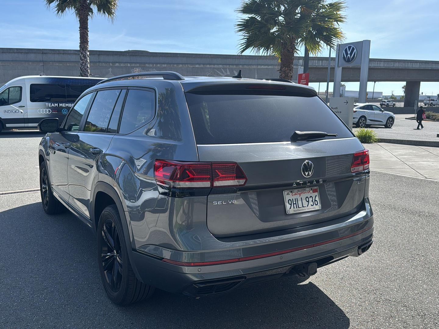 2023 Volkswagen Atlas 3.6L V6 SEL R-Line Black