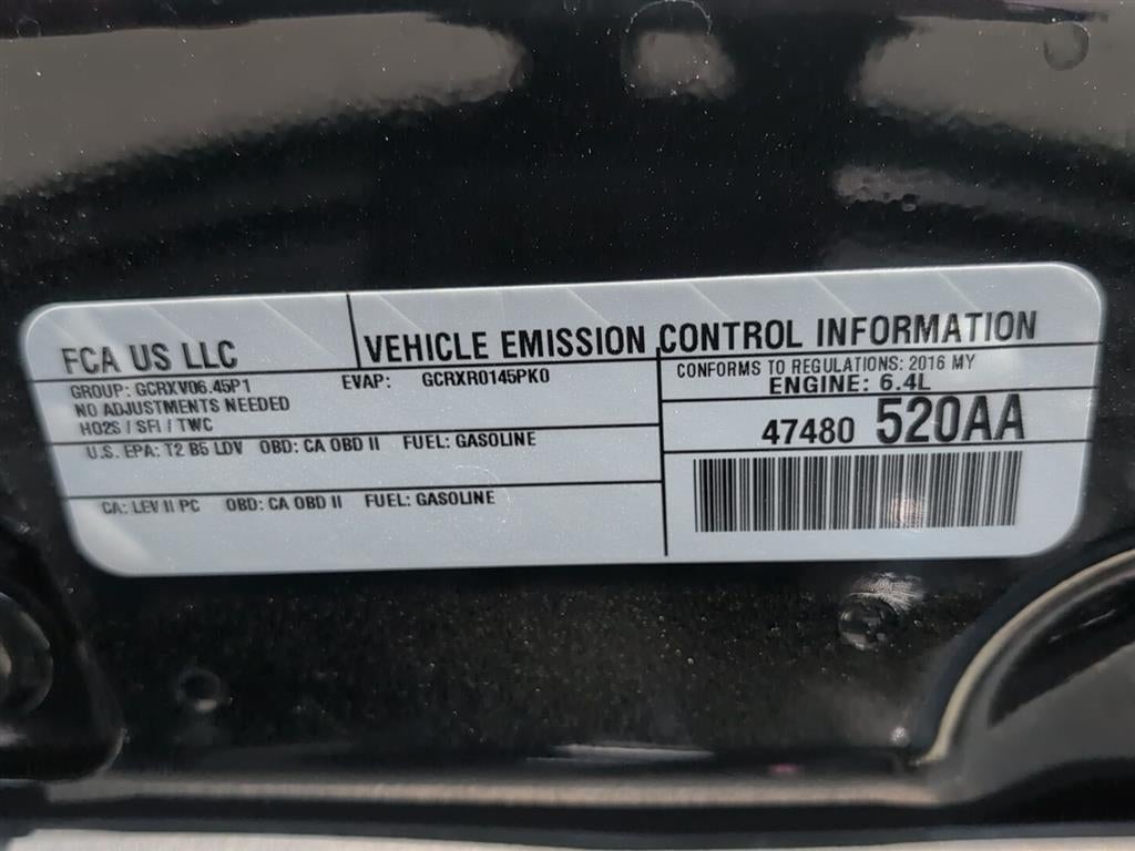 2016 Dodge Challenger 392 Hemi Scat Pack Shaker