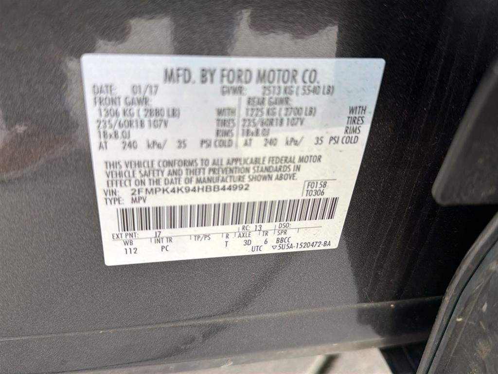 2017 Ford Edge Titanium