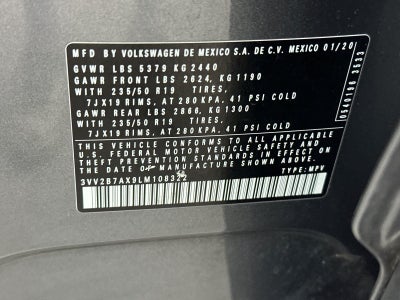 2020 Volkswagen Tiguan SEL