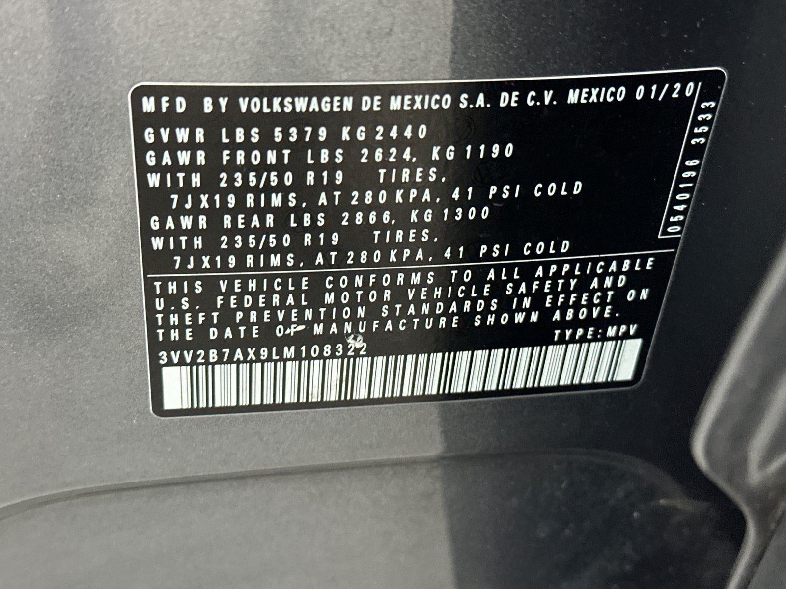 2020 Volkswagen Tiguan SEL