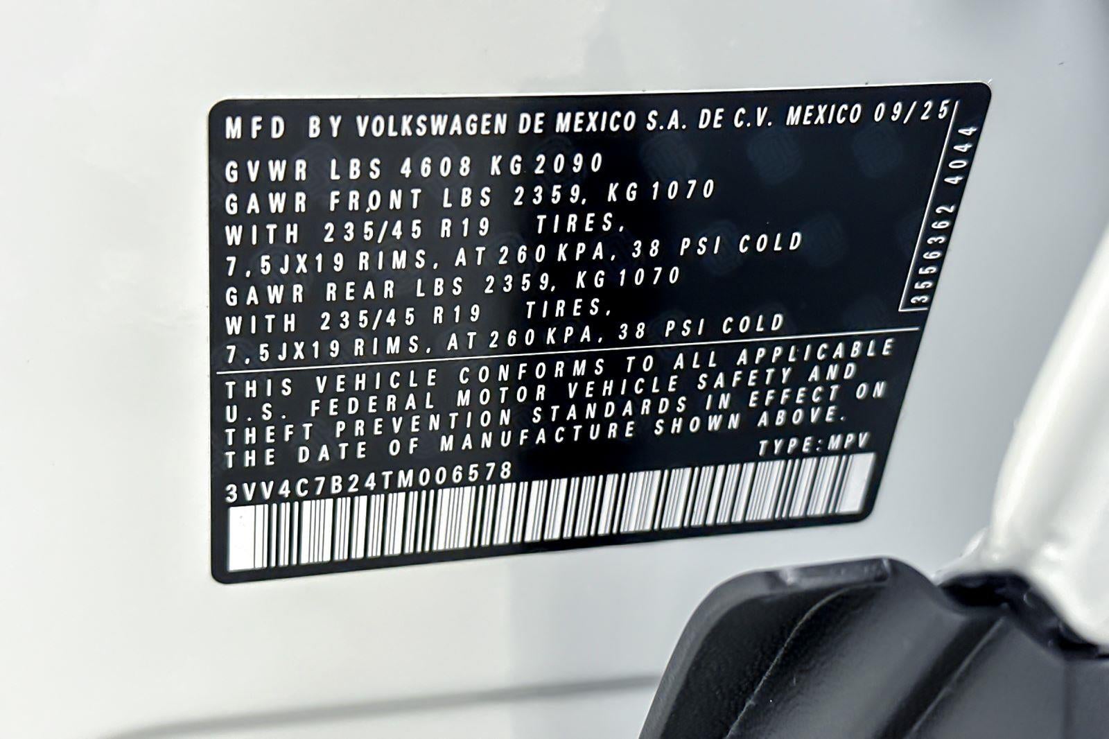 2026 Volkswagen Taos SEL