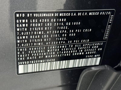 2027 Volkswagen Taos S