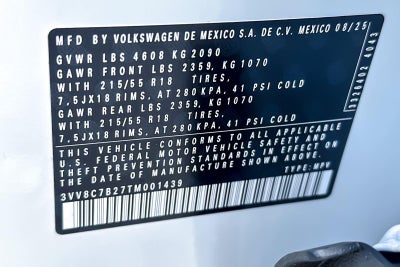 2026 Volkswagen Taos S