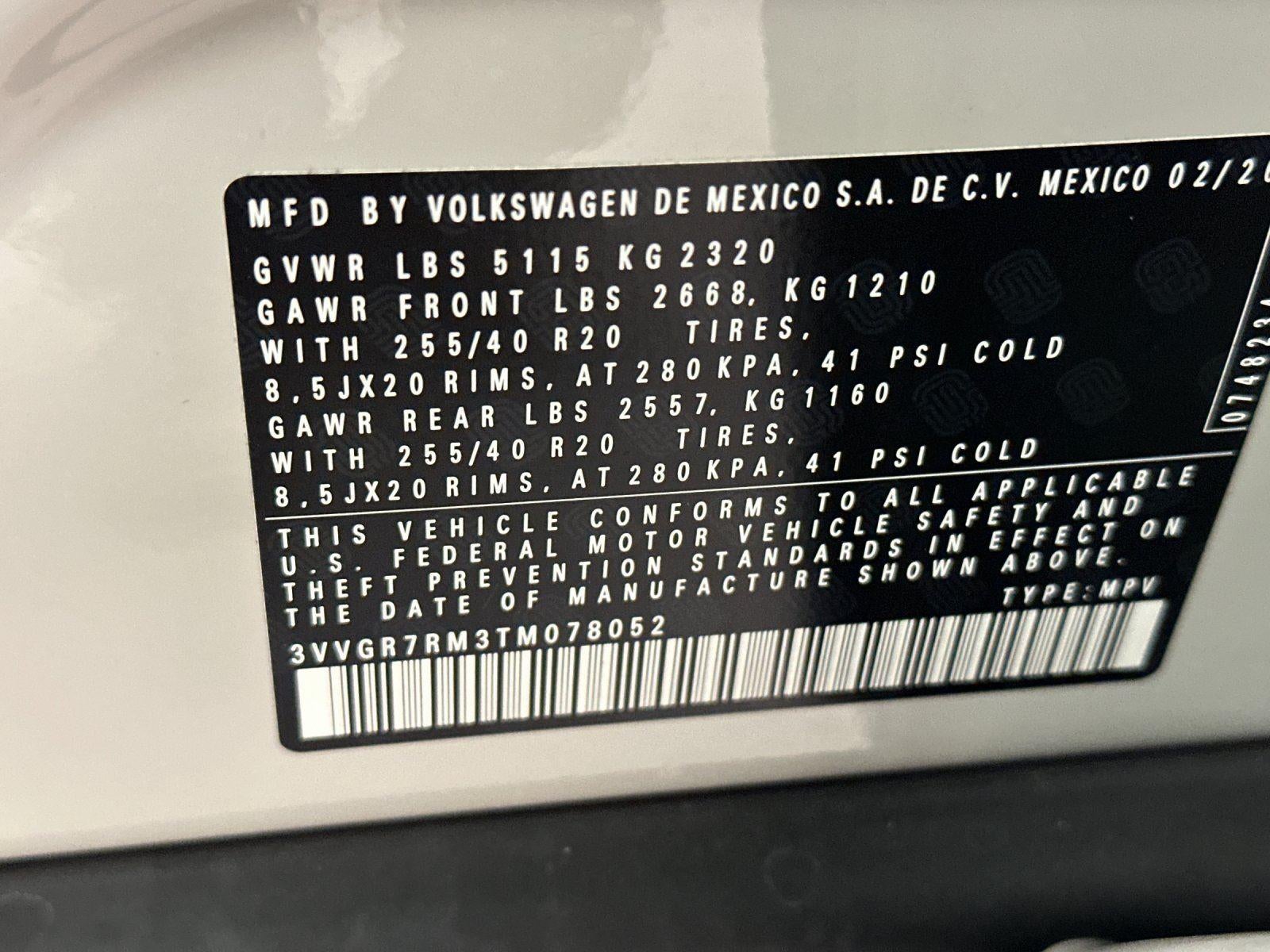 2026 Volkswagen Tiguan SE R-Line Black