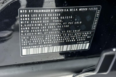 2026 Volkswagen Tiguan SE R-Line Black