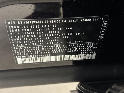 2026 Volkswagen Tiguan SE R-Line Black