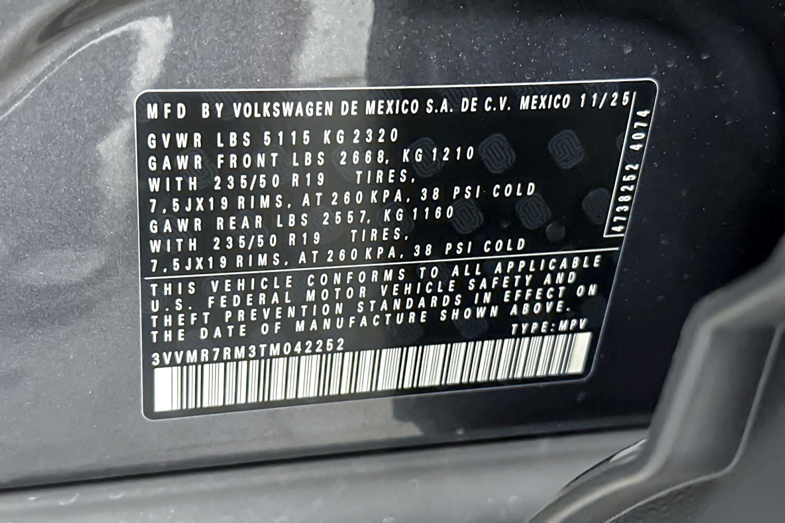 2026 Volkswagen Tiguan SE