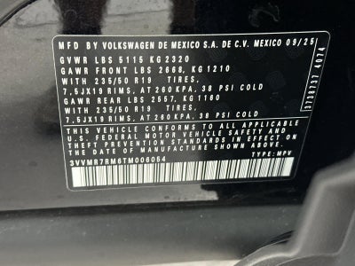 2026 Volkswagen Tiguan SE