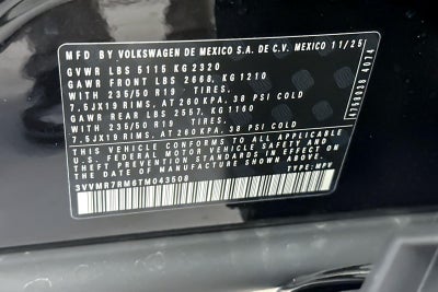 2026 Volkswagen Tiguan SE