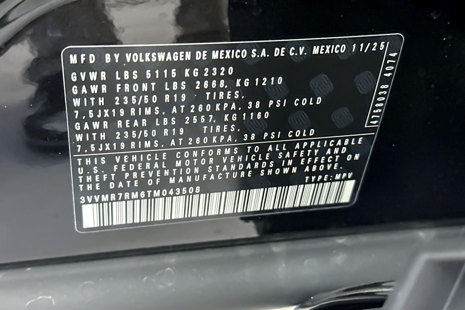 2026 Volkswagen Tiguan SE