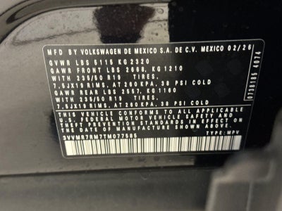 2026 Volkswagen Tiguan SE