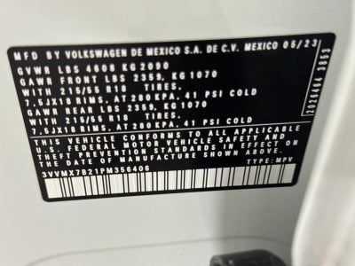 2023 Volkswagen Taos S