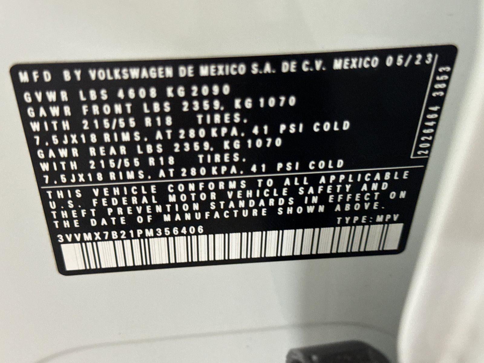 2023 Volkswagen Taos S