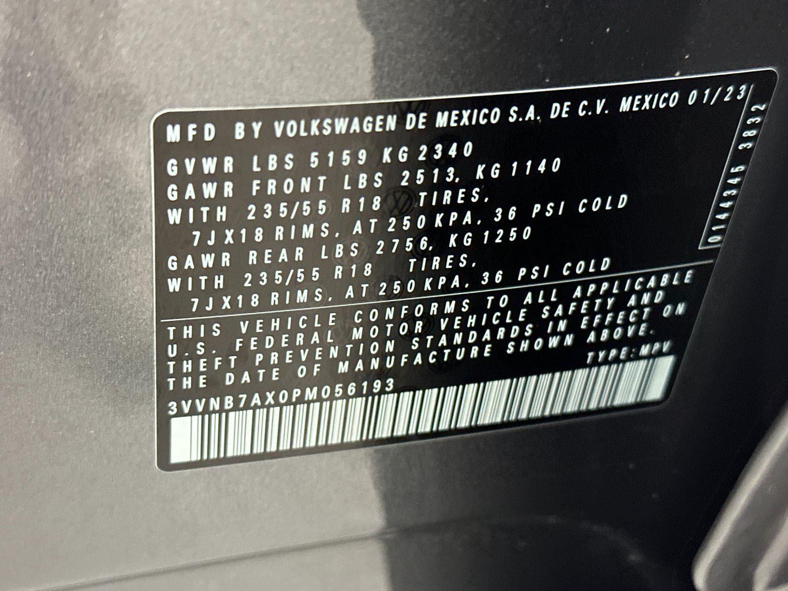 2023 Volkswagen Tiguan SE