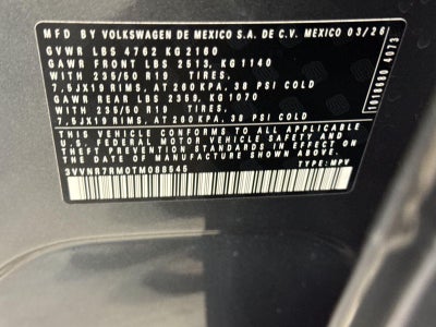 2026 Volkswagen Tiguan SE