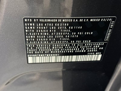 2026 Volkswagen Tiguan SE