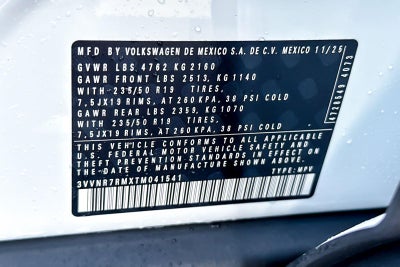 2026 Volkswagen Tiguan SE